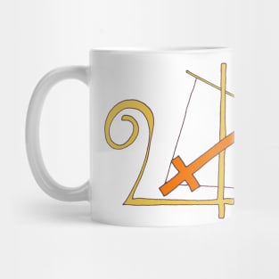 Sagittarius, the archer Mug